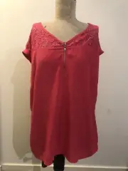 Autograph ladies Pink top size 16 BNWT