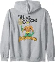 [DC Comics] Aquaman Real Catch Zip Hoodie