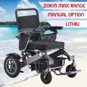 Unique Adjustable Electric Wheelchair Folding Lithium Power Motorised Foldable