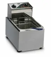 Roband Single Pan Fryer 8lt - Commercial Benchtop Deep Fryers (RB-F18) - F18-RB