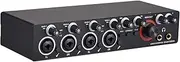 4 Channels Recording Sound Card 24-bit/192khz USB Audio Interface for Professional Live Streaming Karaoke Sessions