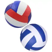 Blue White and Red Size 5 Volleyball for Competitions For Beach and Indoor