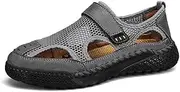 [VOODUE] Men's Summer Sandals Casual Outdoor Beach Slippers Indoor Shoes Durable Non Slip Open Toe Flip Flops