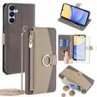 Phone Case for Samsung Galaxy A15 5G/4G Wallet Cover with Screen Protector an...