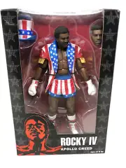 NECA Rocky 40Th Anniversary Scale Action Figure Series 2 Apollo Uncle Sam Hat a