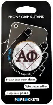 PopSocket -- "Alpha Phi" - Phone Grip & Stand