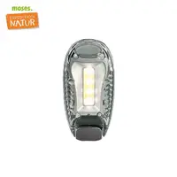 在飛比找momo購物網優惠-【德國Moses】小探險家-LED迷你夾燈(顏色隨機出貨)