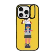 iPhone 16 Pro Impact Ring Stand Case MagSafe Compatible GIRL POWER by Daria Solak Illustrations