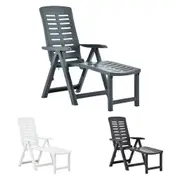 Folding Sun Lounger Lounge Sofa Patio Day Bed Garden Outdoor Furniture vidaXL