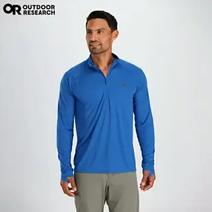 美國【Outdoor Research】Men’s Echo Quarter Zip/男款排汗透氣快乾半門襟長袖運動衣《長毛象休閒旅遊名店》