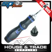 SP Tools Ratchet Driver Rotatable ¼” Bit & Socket Set & 2-in-1 9 Piece SP39630