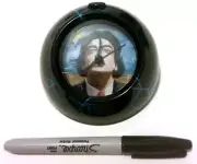RARE NEW - SALVADOR DALI TABLE ALARM CLOCK BY THE UNEMPLOYED PHILOSOPHERS GUILD