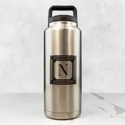 Monogram Art Deco 1L Drink Bottle