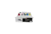 Jasart Art Craft Plastic Storage Organiser Box w Handle Locking Lid 33x20cm CLR