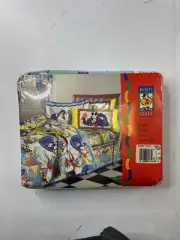 Vintage Disney Mickey Mouse Dinosaur Stone Age Three Piece Twin Sheet Set New