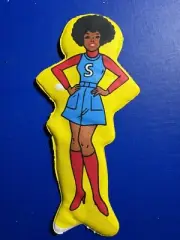 Vintage 1978 1.5" Vinyl Puffy Magnet Hanna-Barbera Dee Dee Skyes Scooby Do