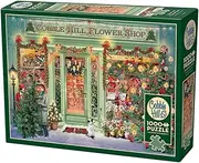 Cobble Hill Christmas Flower Shop Jigsaw Puzzle (1000 Pieces)