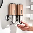 400ml Press Soap Dispenser Wall Mounted Storage Kitchen Hotel Liquid Soap Holder
