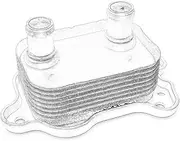 AULINK 11427509212 Engine Oil Cooler Compatible with Mini Cooper R52 Series 2005-2008 1.6L L4, Cooper R53 Series 2002-2006 1.6L L4, Replaces 7509212