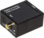 Converter from Toslink Plus Coaxial to Analogue RCA Digital Audio R/L