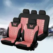 9 Pieces Car Seat Covers Protector Front & Rear Full Interior Set For 5-Seat Car (for: Honda Civic)