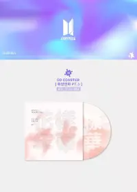 在飛比找博客來優惠-官方周邊商品 BTS CD COASTER 專輯系列 (花樣