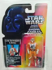 Star Wars Potf2 European Tri-Logo Luke Skywalker X-Wing Action Figure ~ Misp