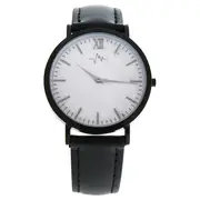 Andreas Osten AO-180 Hygge - Marble Dial/Black Leather Strap Watch by Andreas Osten for Women - 1 Pc Watch
