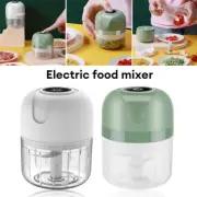 250ML Electric Garlic Masher Crusher Cutter Meat Mincer Food Vegetable Chopper