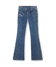 D-Ebush low-rise flared jeans 27,28,29,30 medium blue