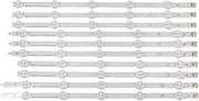 GPVPGHGRJ Compatible with LG 42LP360C-CA 6916L-1214A/1215A/1216A/1217A TV Backlight LED Strips and Same Goods and Pictures Light bar