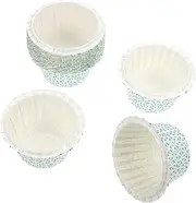 CATIEBYE DIY Muffin Cups Cake Making Cups Home Cake Heat Resistant Paper Baking Supplies