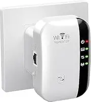 2025 Newest WiFi Booster, WiFi Extender, WiFi Repeater, Covers Up to 3600 Sq.ft and 45 Devices, Internet Booster - with Ethernet Port, Quick Setup, Home Wireless Signal Booster -White