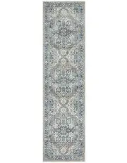 [Rug Culture] Babylon Runner Rug 207 in Blue