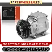 A/C Compressor with 4-Groove Pulley for Toyota Tundra 2000-2004 T100 1995-1998 (for: Toyota)