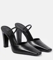 [The Row] The Row Slingback leather pumps AU 10 black
