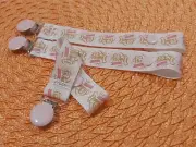 Standard Dummy clip pacifier dummy soother holder- Princess