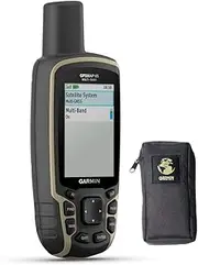 [Garmin] GPSMAP 65 GPS Outdoor Handheld Navigation Device with Carry Case