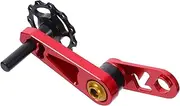DECORNIJIA Bicycle Chain Single Speed Chain Tensioner Single Speed Conversion Kit Chain Tensioner Bicycle Bike Chain Tensioner Single Speed Bike Chain Stainless Steel Red