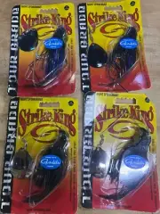 (4) Strike King Tour Grade Night 1/2 oz Spinnerbait Bass Night Fishing Lure