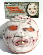 2003 Vtg PMG Halloween Expressions Horror Monstrous Monster Scary Mask Latex