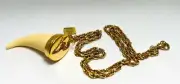Estee Lauder Pleasures Charming Horn Solid Perfume Necklace - EMPTY CASE