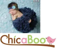 在飛比找Yahoo!奇摩拍賣優惠-美國品牌 Chicaboo 澎澎裙-靛藍(2個尺寸) chi