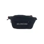 BALENCIAGA 巴黎世家 帶子 腰包 WHEEL 海軍藍 尼龍 日本直送 二手