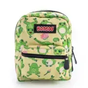 Deluxe Frog BooBoo Mini Backpack 10x15cm Arm Band Carabiner Charm Zip Animal