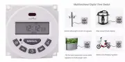 12V Smart Timer Switch Digital Programmable Control LCD Time Relay Day/Week