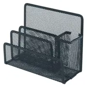 Esselte Steel Mesh Desk/Workspace/Home/Office Pen/Stationary Organiser Black