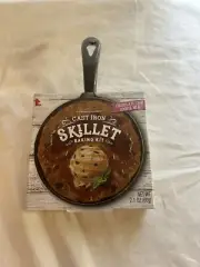 The Modern Gourmet Cast Iron Mini Skillet Baking Kit Chocolate Chip