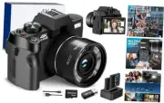 4k Digital Cameras for Photography, Video/Vlogging Camera for YouTube with