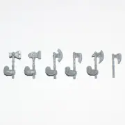Warhammer Dwarfen Mountain Holds Dwarf Ironbreakers Axes and Hammers [Bits]